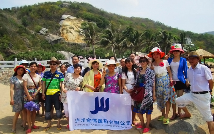 金偉醫(yī)藥2015年度客戶答謝之旅海南游